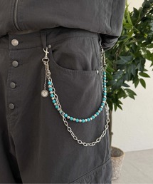 sedacle（セダクル）の「ビーズウォレットチェーン（ウォレットチェーン）」