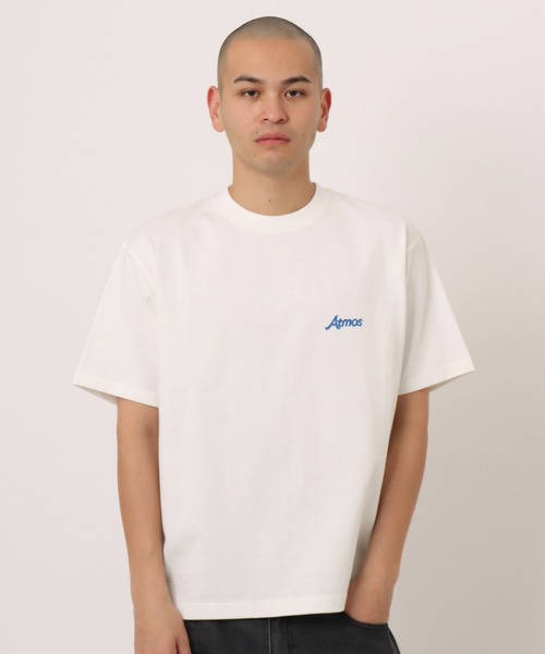 atmos(アトモス)の「atmos Puff Logo Print T-shirt / アトモス パフ ロゴ プリント T-シャツ(Tシャツ/カットソー・メンズ・ブラック/グレー/ホワイト・L/XL/M)」の12枚目の写真