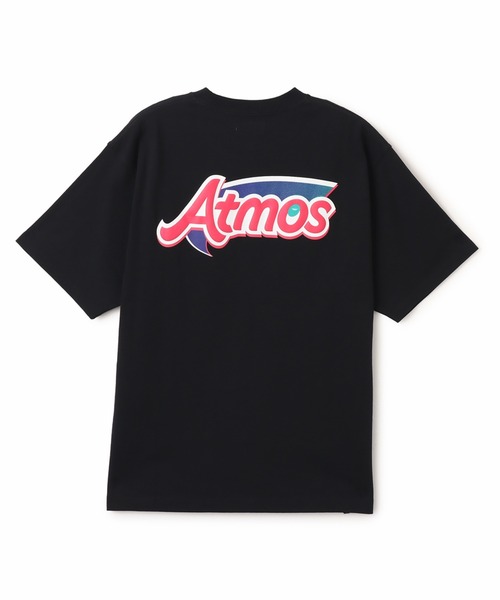 atmos(アトモス)の「atmos Puff Logo Print T-shirt / アトモス パフ ロゴ プリント T-シャツ(Tシャツ/カットソー・メンズ・ブラック/グレー/ホワイト・L/XL/M)」の5枚目の写真