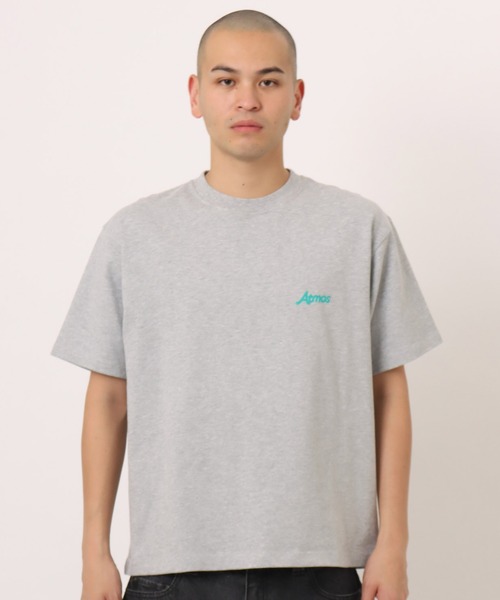 atmos(アトモス)の「atmos Puff Logo Print T-shirt / アトモス パフ ロゴ プリント T-シャツ(Tシャツ/カットソー・メンズ・ブラック/グレー/ホワイト・L/XL/M)」の6枚目の写真