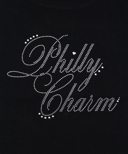 PHILLY(フィリー)の「《プチプラ¥2199★》PHILLYロゴスタッズT(Tシャツ/カットソー・レディース・ブラック/ホワイト・FREE)」の19枚目の写真