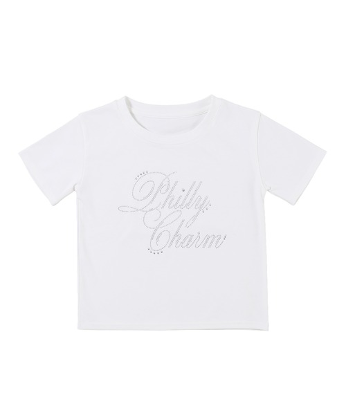 PHILLY(フィリー)の「《プチプラ¥2199★》PHILLYロゴスタッズT(Tシャツ/カットソー・レディース・ブラック/ホワイト・FREE)」の12枚目の写真