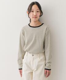URBAN RESEARCH DOORS | 『150サイズ』ワッフルパイピングロングスリーブTシャツ(KIDS)(Tシャツ/カットソー)