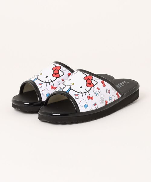 VIBGYOR(ヴィブジョー)の「【Sanrio】KT 70’S レディスコンフォートサンダル SA4253(MA)(サンダル・レディース・ホワイト/ピンク/ブラック・LL/L/M)」の2枚目の写真