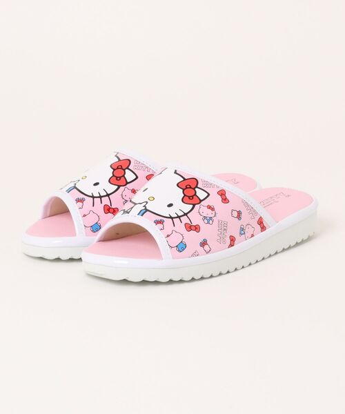VIBGYOR(ヴィブジョー)の「【Sanrio】KT 70’S レディスコンフォートサンダル SA4253(MA)(サンダル・レディース・ホワイト/ピンク/ブラック・LL/L/M)」の3枚目の写真