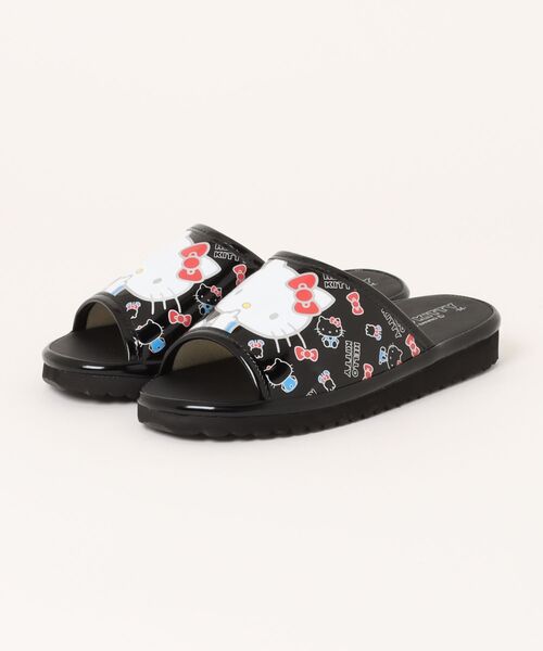 VIBGYOR(ヴィブジョー)の「【Sanrio】KT 70’S レディスコンフォートサンダル SA4253(MA)(サンダル・レディース・ホワイト/ピンク/ブラック・LL/L/M)」の1枚目の写真