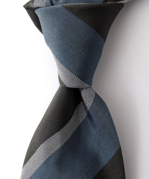 NOLLEY’S（ノーリーズ）の「クレリックペールストライプ 26SSコレクション（ネクタイ・メンズ・ベージュ系その他/ブルー系その他・FREE）」の4枚目の写真