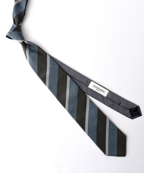 NOLLEY’S（ノーリーズ）の「クレリックペールストライプ 26SSコレクション（ネクタイ・メンズ・ベージュ系その他/ブルー系その他・FREE）」の5枚目の写真