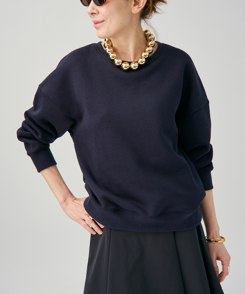 VERMEIL par iena BE GLOSSY プリント スウェット VERMEIL par iena（ヴェルメイユパーイエナ）の「シルケット裏毛 BE