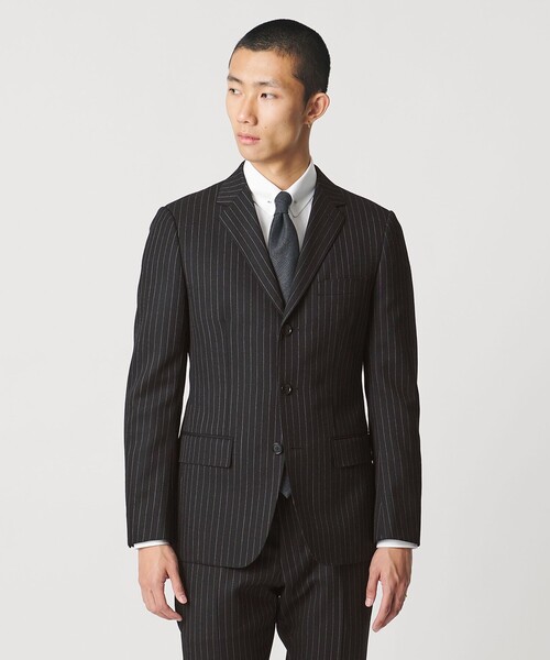 UNITED ARROWS & SONS(ユナイテッドアローズアンドサンズ)の「<UNITED ARROWS & SONS by MASATAKA HATTORI>NARROW S3B JACKET/テーラードジャケット(テーラードジャケット・メンズ・ブラック/ダークオレンジ・44/48/46/50)」の22枚目の写真