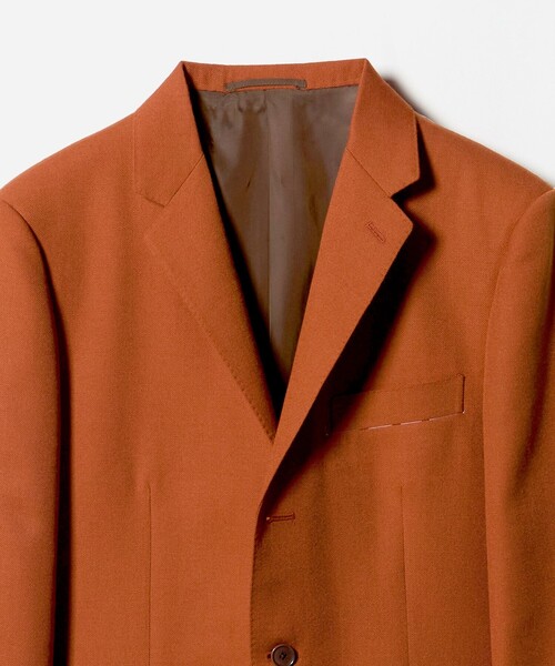UNITED ARROWS & SONS(ユナイテッドアローズアンドサンズ)の「<UNITED ARROWS & SONS by MASATAKA HATTORI>NARROW S3B JACKET/テーラードジャケット(テーラードジャケット・メンズ・ブラック/ダークオレンジ・44/48/46/50)」の21枚目の写真