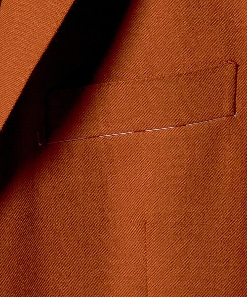 UNITED ARROWS & SONS(ユナイテッドアローズアンドサンズ)の「<UNITED ARROWS & SONS by MASATAKA HATTORI>NARROW S3B JACKET/テーラードジャケット(テーラードジャケット・メンズ・ブラック/ダークオレンジ・44/48/46/50)」の12枚目の写真