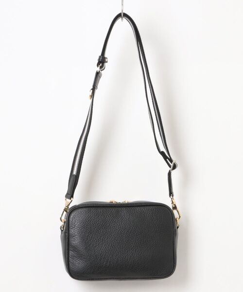 VIOLAd'ORO（ヴィオラドーロ）の「【VIOLAd'ORO/ヴィオラドーロ】カメラバッグ ショルダーバッグ 本革 made in japan（ショルダーバッグ・レディース・ブラック/モカ・FREE）」の12枚目の写真