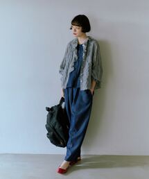 conges payes ADIEU TRISTESSE（コンジェ ペイエ アデュートリステス）の「【3月ベストセラーブランド内2位】【3月お気に入り登録ブランド内1位】Kanocoさんコラボ　フリルブラウス（シャツ/ブラウス）」