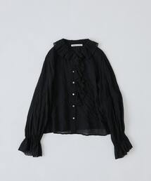 conges payes ADIEU TRISTESSE | Kanocoさんコラボ フリルブラウス(シャツ/ブラウス)