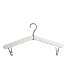 Mignonjour（ミニョンジュール）の「FReePLACe/洗濯バサミ付き 持ち運び 折りたたみハンガー X12776（ランドリーグッズ）」