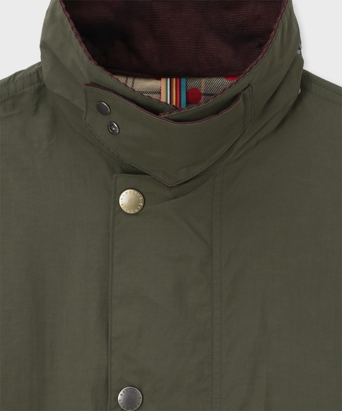 Paul Smith（ポールスミス）の「Paul Smith Loves Barbour "Parka" ナイロンジャケット  / 163700 MCA1127（その他アウター・メンズ・オリーブ・SMALL/MEDIUM/LARGE/X-LARGE）」の5枚目の写真
