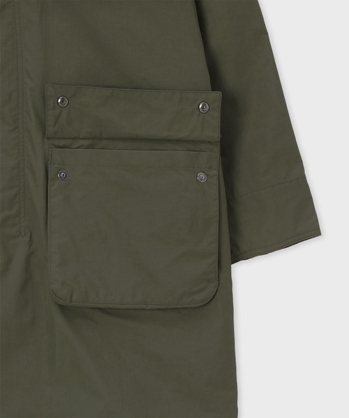 Paul Smith（ポールスミス）の「Paul Smith Loves Barbour "Parka" ナイロンジャケット  / 163700 MCA1127（その他アウター・メンズ・オリーブ・SMALL/MEDIUM/LARGE/X-LARGE）」の6枚目の写真