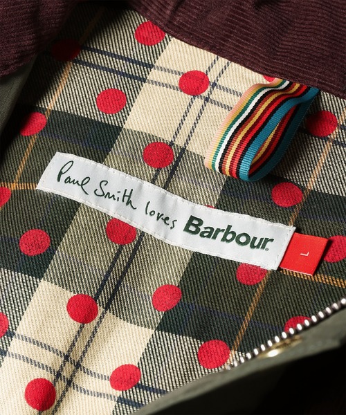 Paul Smith（ポールスミス）の「Paul Smith Loves Barbour "Parka" ナイロンジャケット  / 163700 MCA1127（その他アウター・メンズ・オリーブ・SMALL/MEDIUM/LARGE/X-LARGE）」の9枚目の写真