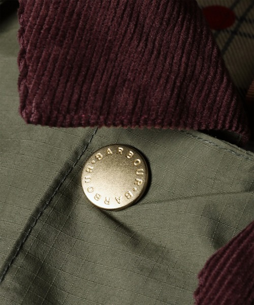 Paul Smith（ポールスミス）の「Paul Smith Loves Barbour "Parka" ナイロンジャケット  / 163700 MCA1127（その他アウター・メンズ・オリーブ・SMALL/MEDIUM/LARGE/X-LARGE）」の10枚目の写真