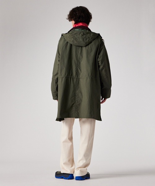 Paul Smith（ポールスミス）の「Paul Smith Loves Barbour "Parka" ナイロンジャケット  / 163700 MCA1127（その他アウター・メンズ・オリーブ・SMALL/MEDIUM/LARGE/X-LARGE）」の2枚目の写真