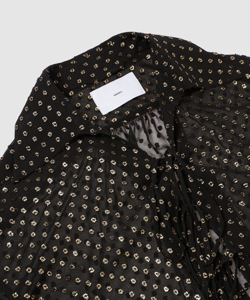 SUGARHILL(シュガーヒル)の「TWINKLE SHEER STRING SHIRT(シャツ/ブラウス・メンズ・ブラック・2)」の6枚目の写真