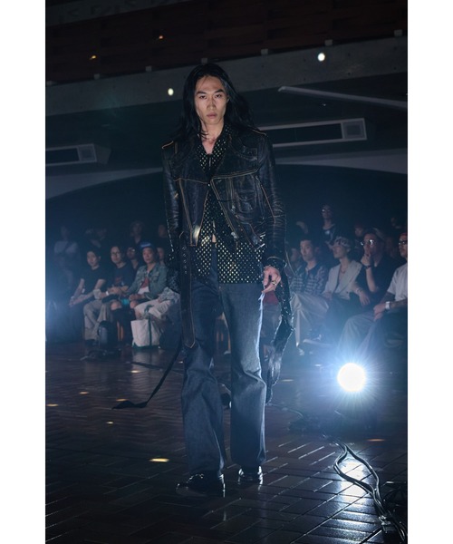 SUGARHILL(シュガーヒル)の「TWINKLE SHEER STRING SHIRT(シャツ/ブラウス・メンズ・ブラック・2)」の4枚目の写真