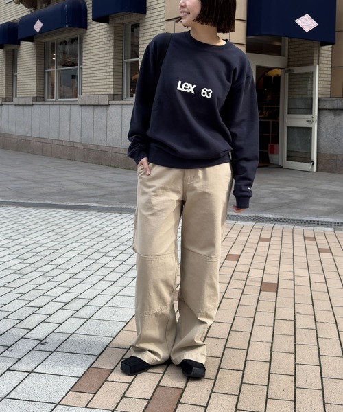 CANAL JEAN（キャナルジーン）の「Twelve12　Lex 63 スウェット 裏毛（スウェット・レディース・ホワイト/ネイビー/アッシュ・LARGE/X-LARGE）」の6枚目の写真