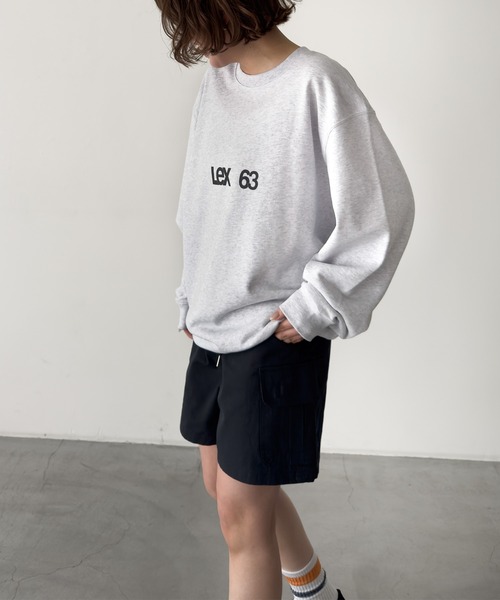 CANAL JEAN（キャナルジーン）の「Twelve12　Lex 63 スウェット 裏毛（スウェット・レディース・ホワイト/ネイビー/アッシュ・LARGE/X-LARGE）」の10枚目の写真