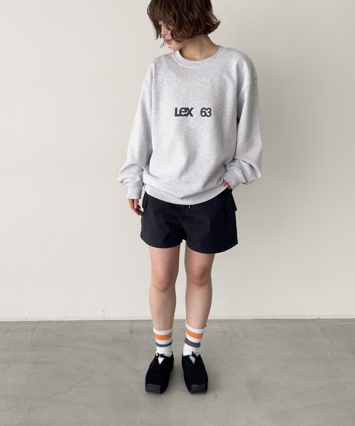 CANAL JEAN（キャナルジーン）の「Twelve12　Lex 63 スウェット 裏毛（スウェット・レディース・ホワイト/ネイビー/アッシュ・LARGE/X-LARGE）」の12枚目の写真