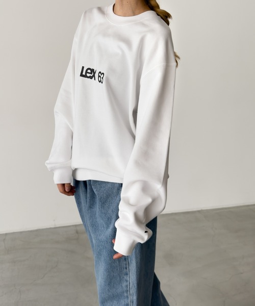 CANAL JEAN（キャナルジーン）の「Twelve12　Lex 63 スウェット 裏毛（スウェット・レディース・ホワイト/ネイビー/アッシュ・LARGE/X-LARGE）」の7枚目の写真