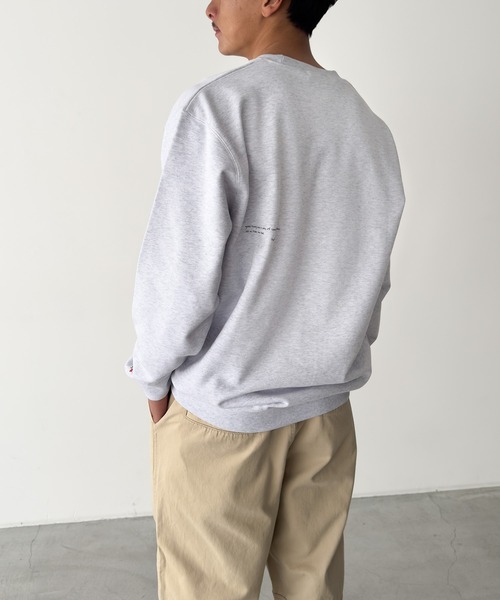 CANAL JEAN（キャナルジーン）の「Twelve12　Lex 63 スウェット 裏毛（スウェット・レディース・ホワイト/ネイビー/アッシュ・LARGE/X-LARGE）」の17枚目の写真