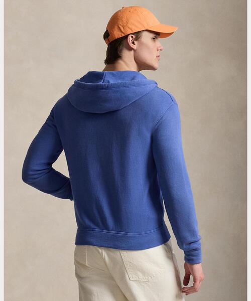 POLO RALPH LAUREN(ポロ ラルフ ローレン)の「フレンチ テリー フルジップ フーディ(パーカー・メンズ・ブルー・S/M/L)」の5枚目の写真