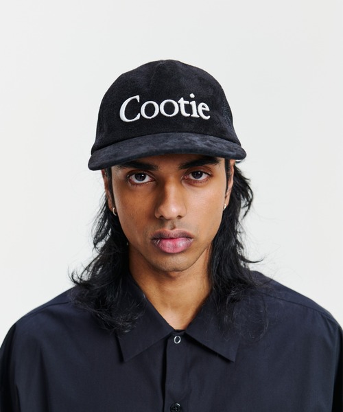 COOTIE PRODUCTIONS（クーティープロダクションズ）の「Suede 5 Panel Mesh Cap（キャップ・メンズ・ブラック/レッド/ライトグレー・FREE）」の7枚目の写真