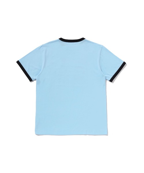 A BATHING APE(アベイシングエイプ)の「BABY MILO TRIM TEE(Tシャツ/カットソー・キッズ・ブラック/サックスブルー・150/160)」の4枚目の写真