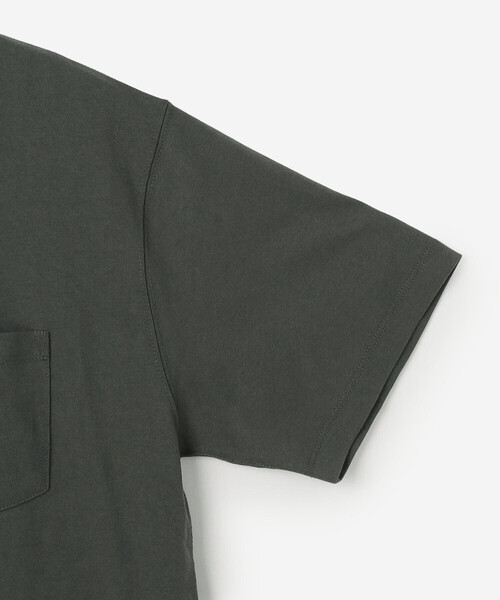 DANTON(ダントン)の「DANTON | ポケット クルーネックTシャツ SOLID MEN(Tシャツ/カットソー・メンズ・ブルー系その他/ホワイト/ブラック/グレイッシュベージュ/ダークグレー・S/M/XL/L)」の15枚目の写真