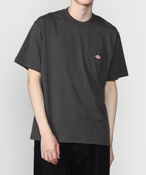 DANTON(ダントン)の「DANTON | ポケット クルーネックTシャツ SOLID MEN(Tシャツ/カットソー・メンズ・ブルー系その他/ホワイト/ブラック/グレイッシュベージュ/ダークグレー・S/M/XL/L)」の9枚目の写真