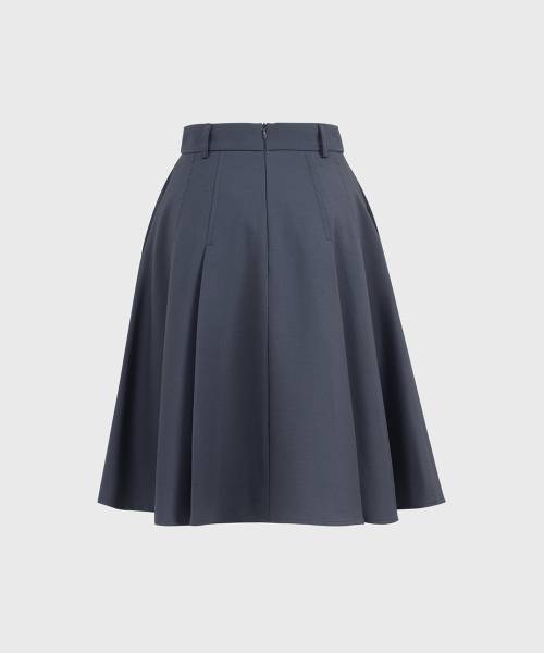 MICANE（ミケーネ）の「ラミエルフレアミディスカート（スカート・レディース・ブラック/チャコール・XX-LARGE/SMALL/X-SMALL/MEDIUM/LARGE/X-LARGE）」の14枚目の写真