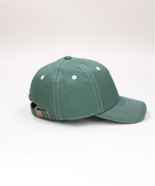 BACK NUMBER（バックナンバー）の「【BACK NUMBER】配色ステッチ Bロゴ キャップ (6パネル / コットン100%ツイル / ベンチレーション)（キャップ・メンズ・サックスブルー/ブラック/グリーン/レッド/ベージュ/ネイビー・フリー）」の10枚目の写真