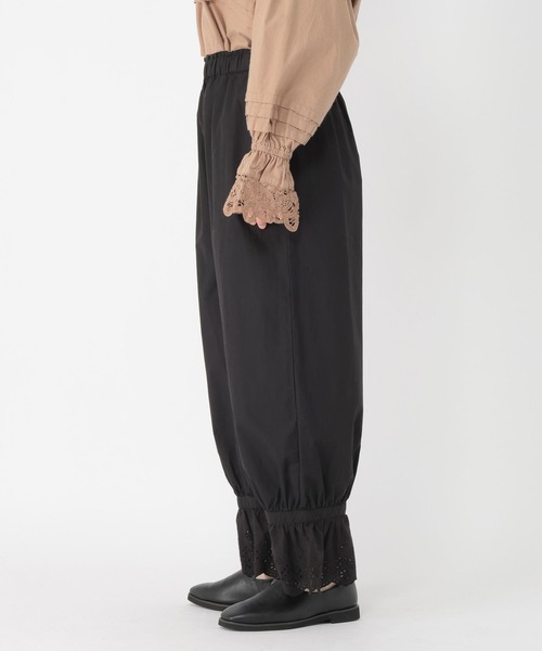 studio CLIP（スタディオクリップ）の「【Limited Line】裾レースドロワーズ（その他パンツ・レディース・アイボリー/ブラック・FREE）」の15枚目の写真