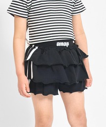 ANAP kids（アナップキッズ）の「サイドライン ティアード スカパン（その他パンツ）」