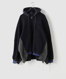 DISCOVERED / ディスカバード Band Tee Dolman Zip Hoodie（パーカー