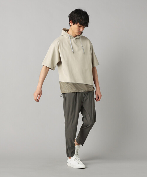 COMME CA MEN(コムサメン)の「【接触冷感・撥水】【メリルハイテンション】 タックパンツ(その他パンツ・メンズ・グレー/ブラック・M/S/L)」の13枚目の写真