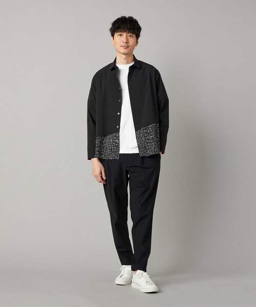COMME CA MEN(コムサメン)の「【接触冷感・撥水】【メリルハイテンション】 タックパンツ(その他パンツ・メンズ・グレー/ブラック・M/S/L)」の16枚目の写真