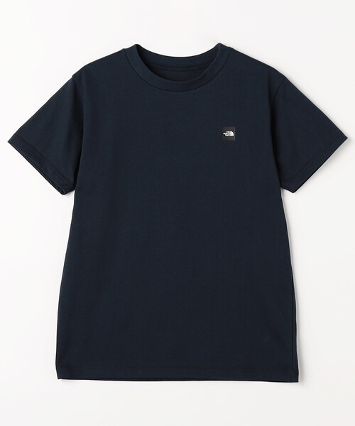 THE NORTH FACE(ザノースフェイス)の「限定展開 THE NORTH FACE/ザ・ノース・フェイス ショートスリーブスモールボックスロゴティー(キッズ)(Tシャツ/カットソー・メンズ・ネイビー/ホワイト/ブルーグリーン・160/130/140/150)」の2枚目の写真