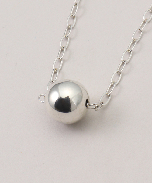 NINA&JULES（ニナエジュール）の「Nina&Jules/ニナ・エ・ジュールSingle Ball Chain Necklace（ネックレス・レディース・シルバー・FREE）」の6枚目の写真