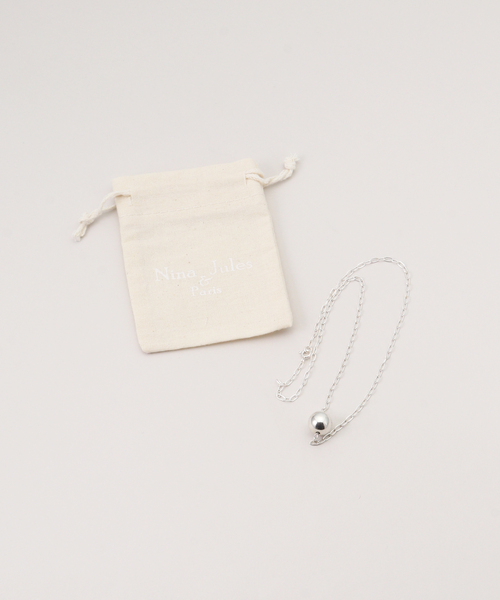 NINA&JULES（ニナエジュール）の「Nina&Jules/ニナ・エ・ジュールSingle Ball Chain Necklace（ネックレス・レディース・シルバー・FREE）」の8枚目の写真