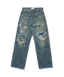 SUGARHILL | DISTRESSED MODERN DENIM PAINTER(デニムパンツ)