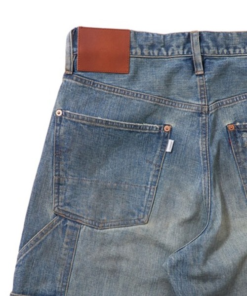 SUGARHILL（シュガーヒル）の「DISTRESSED MODERN DENIM PAINTER（デニムパンツ・メンズ・インディゴブルー・34/32/30）」の3枚目の写真