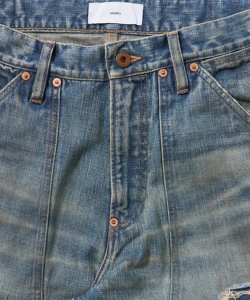SUGARHILL（シュガーヒル）の「DISTRESSED MODERN DENIM PAINTER（デニムパンツ・メンズ・インディゴブルー・34/32/30）」の4枚目の写真